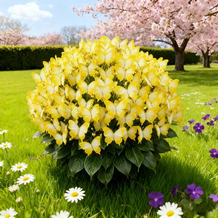 🦋🌈 Verspielte Schmetterlingsblumen – Ein Farbrausch in jedem Blütenblatt! 🌸