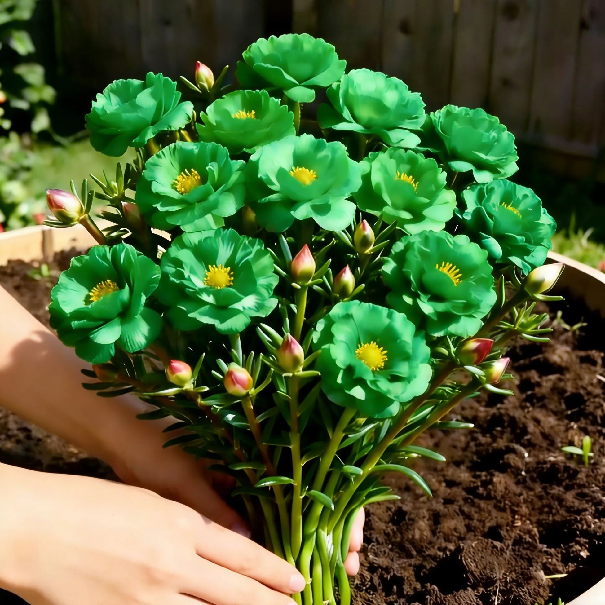 🌼Double Petal Moss Roses - Muti-Color Sunflower Seeds