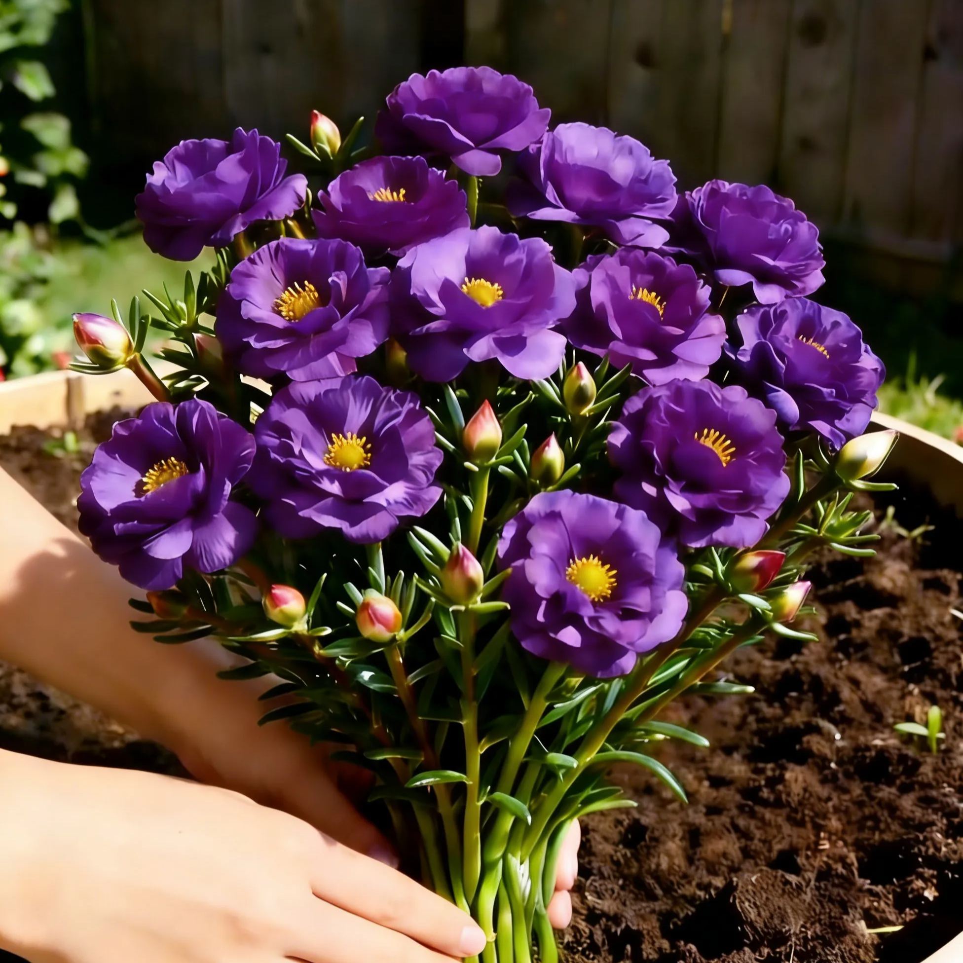 🌼Double Petal Moss Roses - Muti-Color Sunflower Seeds