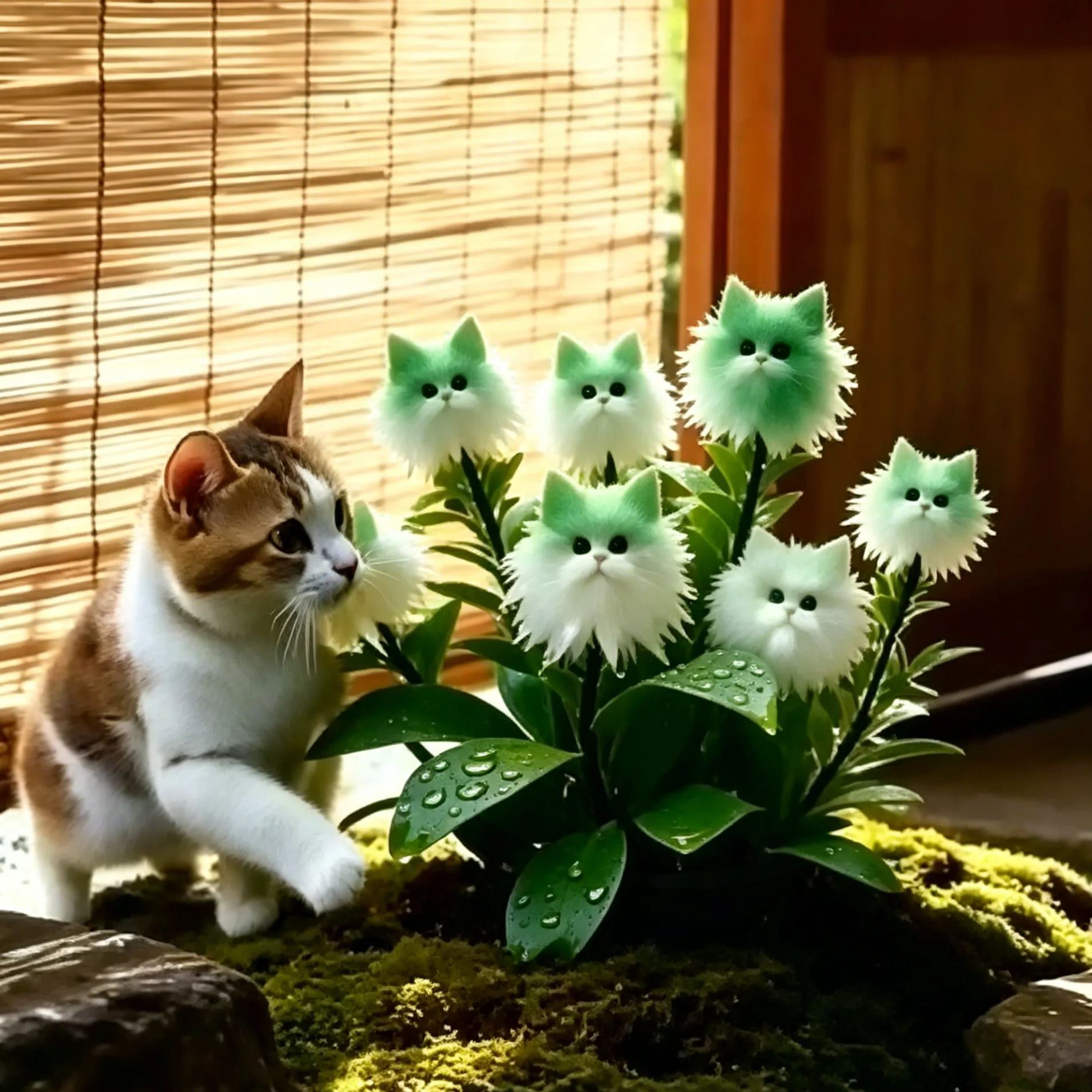🐱Magische Pflanzen! Funkelnde Katzenaugen-Serie✨Zwiebeln