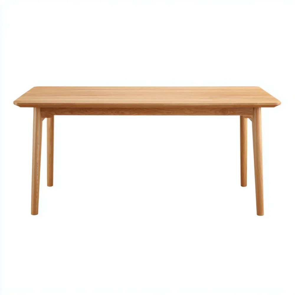 Esstisch Massivholz 180x90x75 cm - Natürliches Design