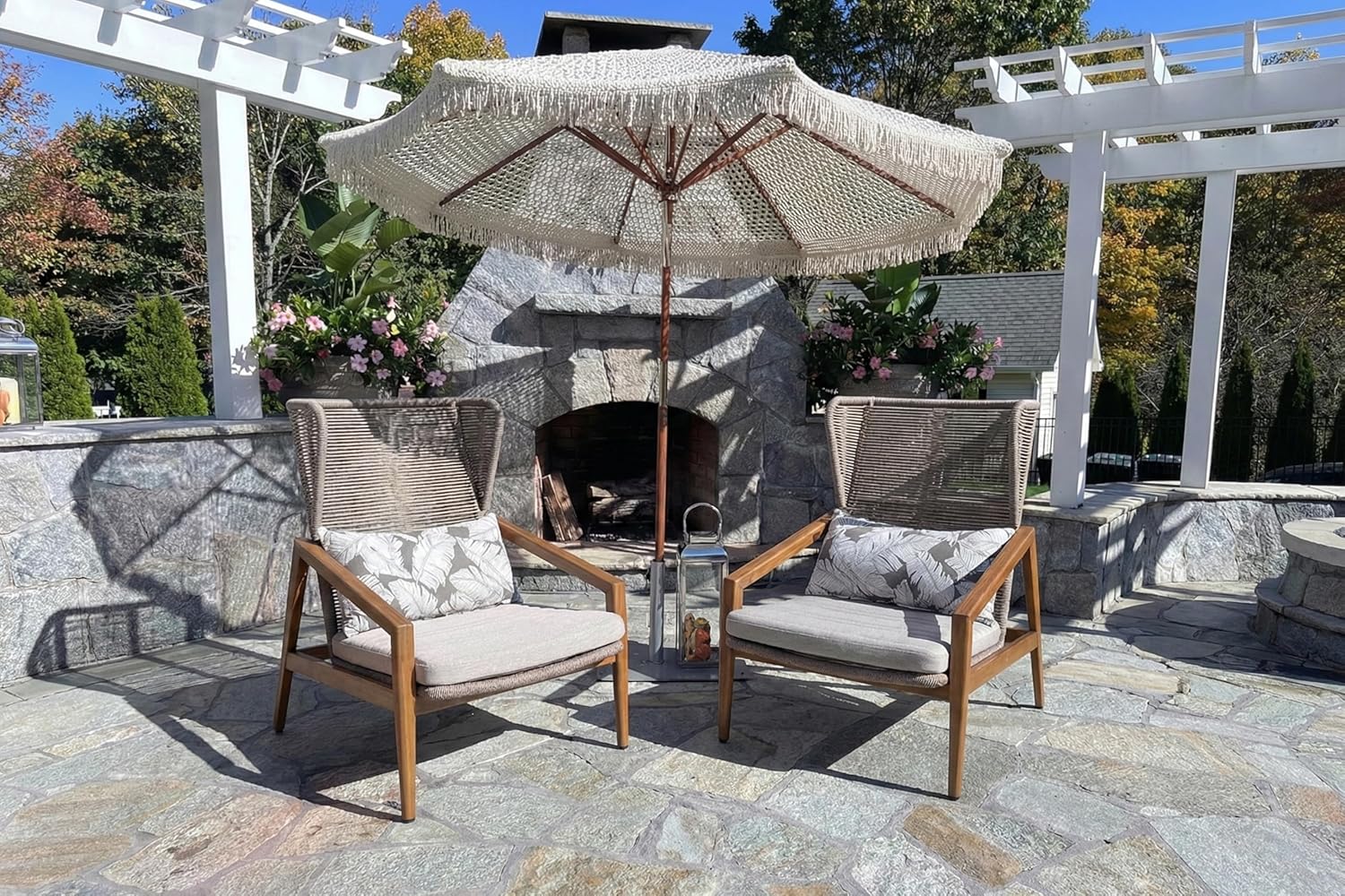 4 Pieces Patio Conversation Furniture Set Outdoor Aluminum Modern Wicker Sofa Chairs Sets with Coffee Table for Balcony Yard Garden Poolside, Cushions and Pillows Included