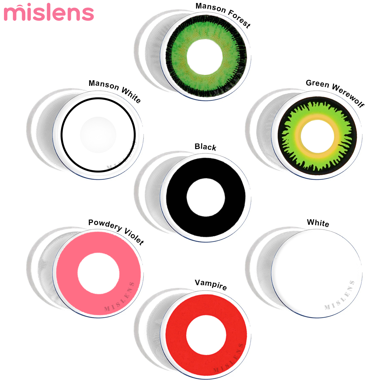 Color Series Circle Contact Lenses for Cosplay