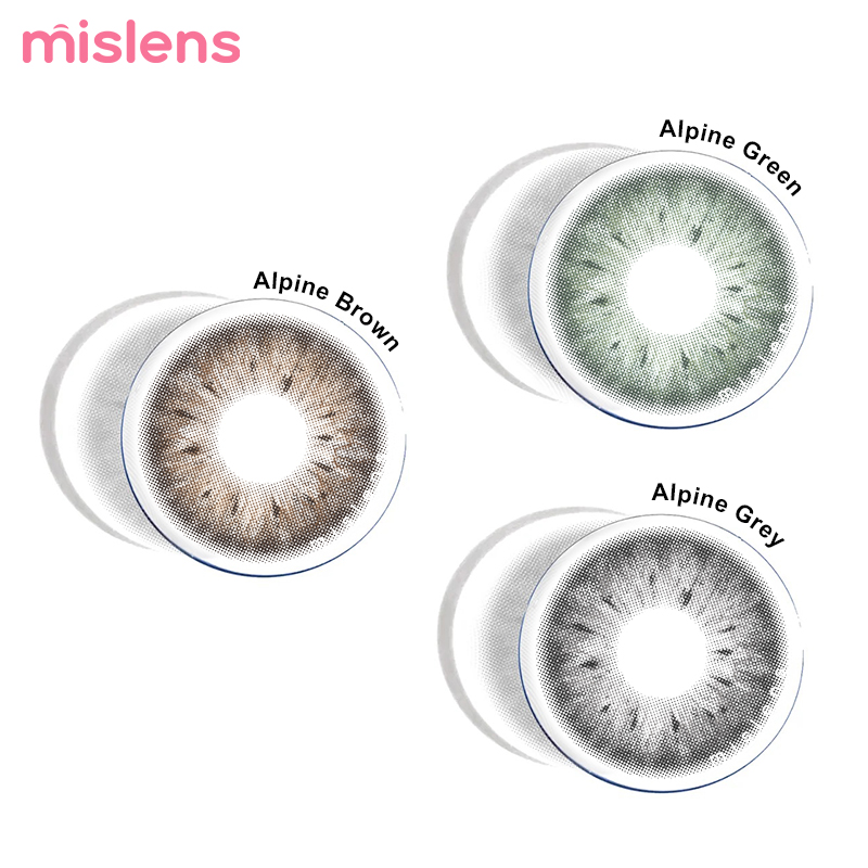 Alpine Series Yearly Natural Colored Contact Lenses