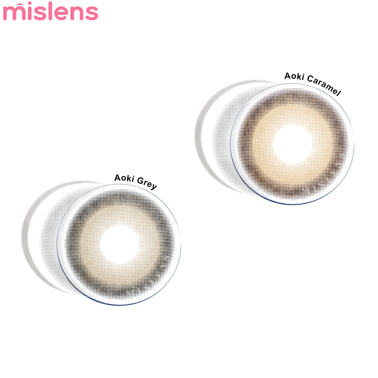 Aoki Series Yearly Premium Colored Contacts Bulk