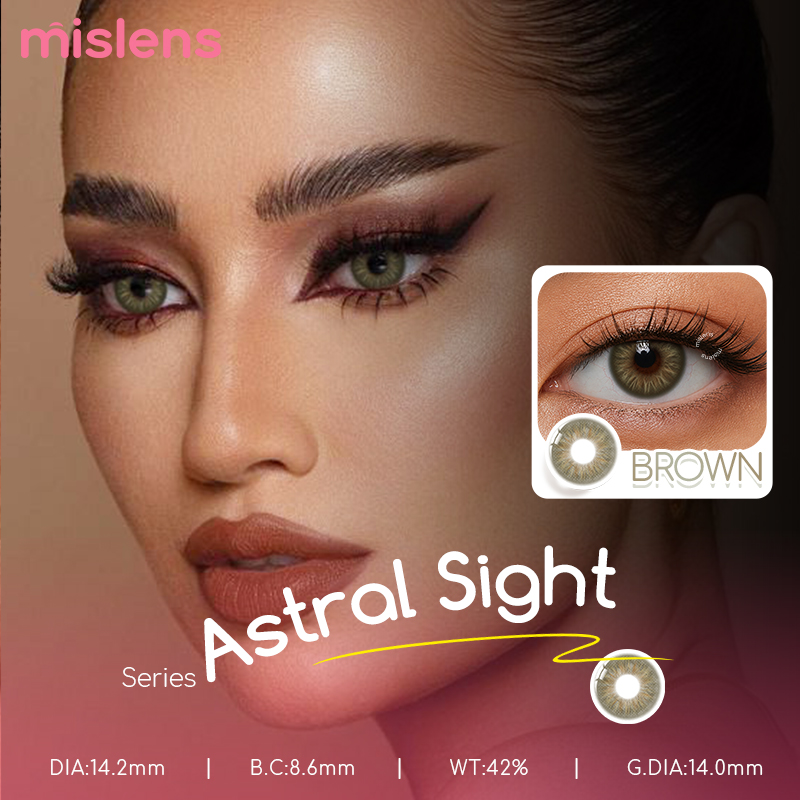 Astral Sight Series Yearly Natural Colored Contact Lenses