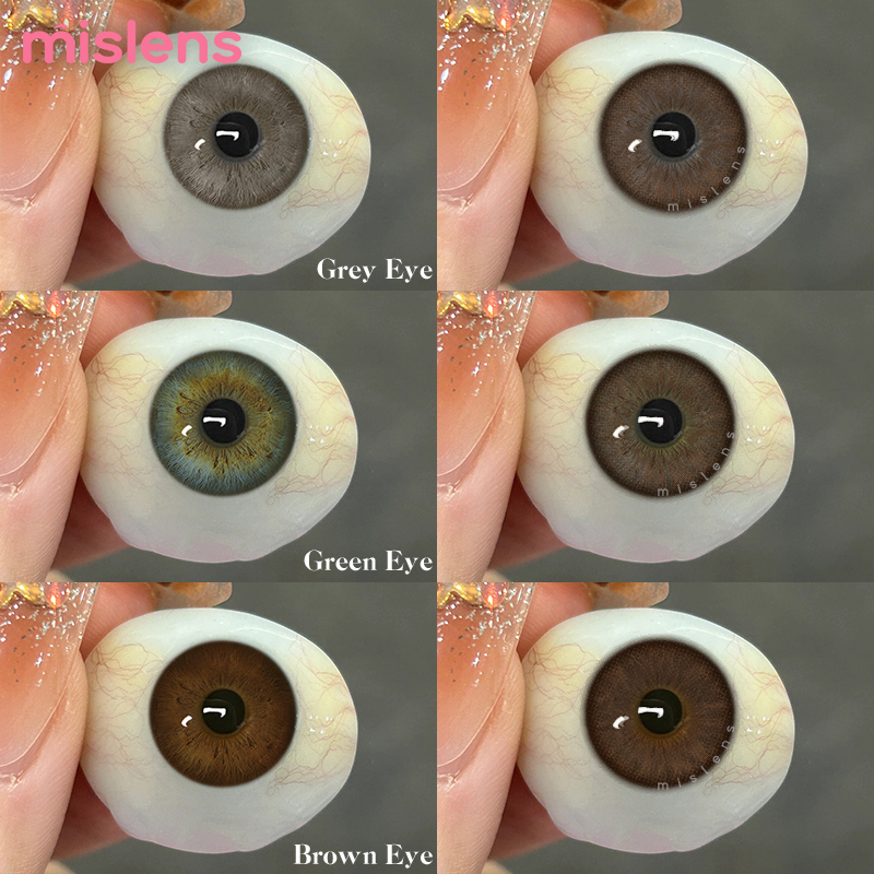 Bask Series Yearly Natural Colored Contact Lenses