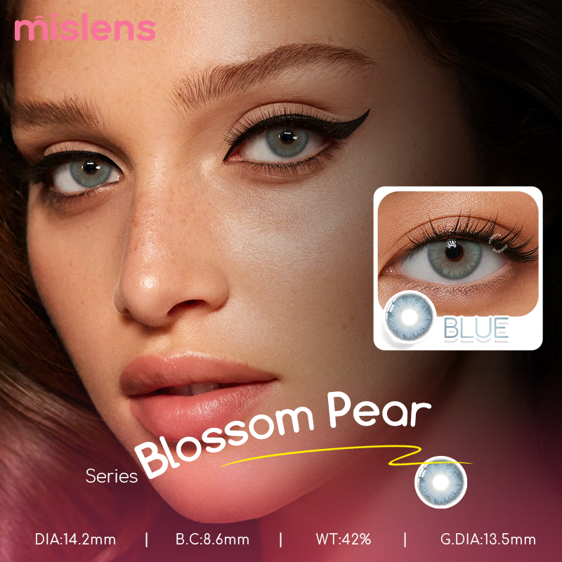 Blossom Pear Series Yearly Natural Colored Contact Lenses