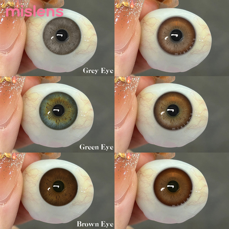 Cold Tea Brown Yearly Natural Colored Contact Lenses