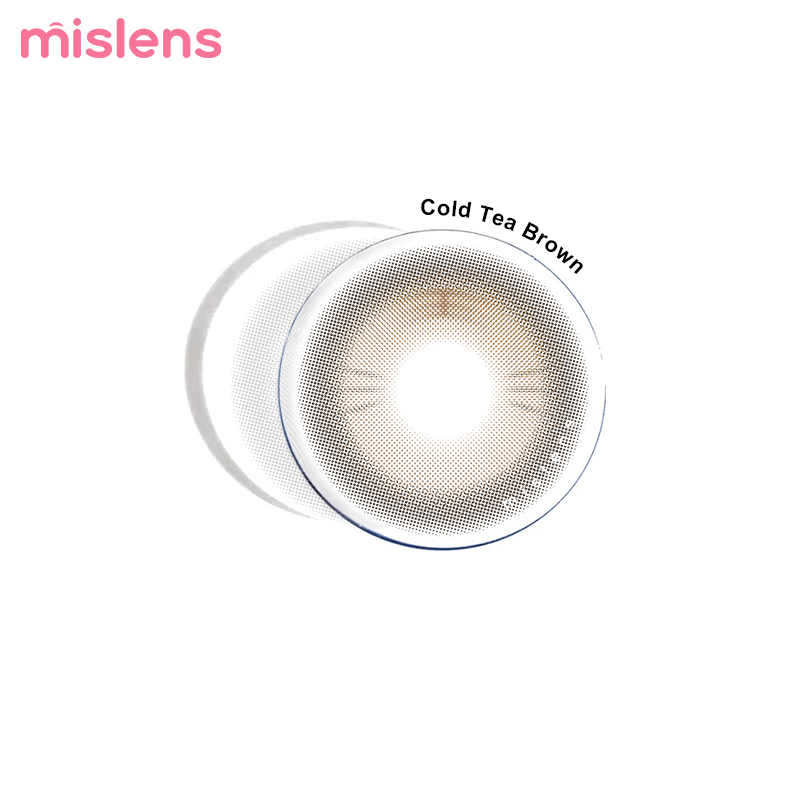 Cold Tea Brown Yearly Natural Colored Contact Lenses