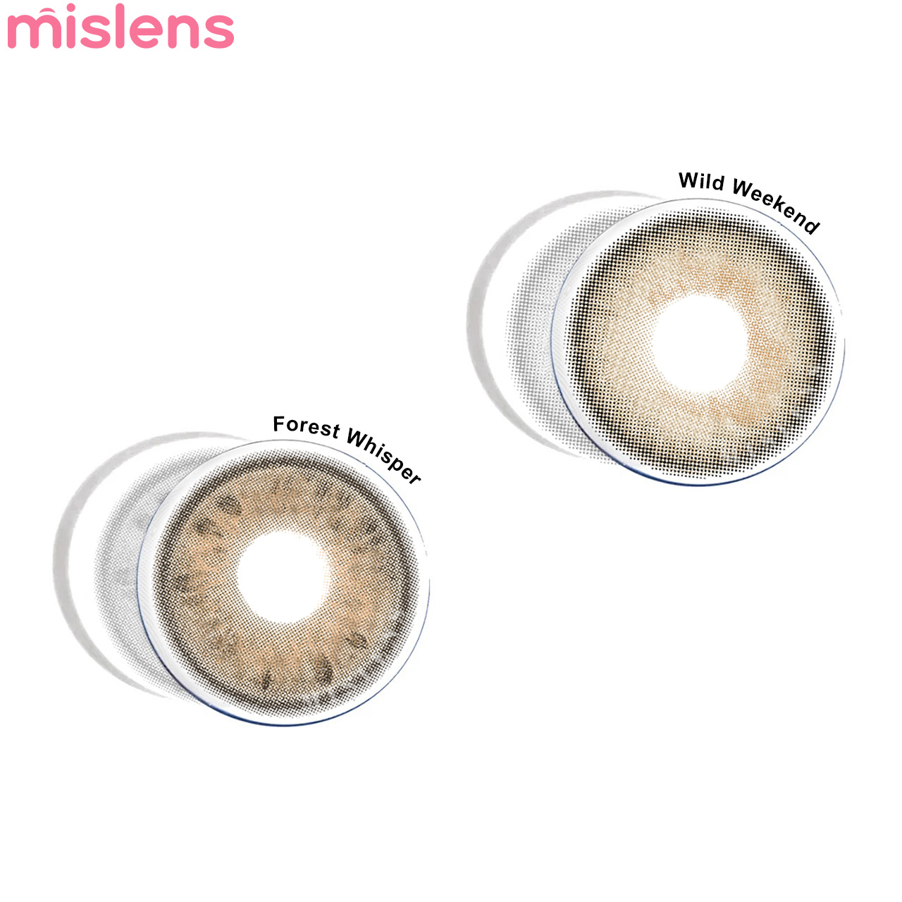 Elven Charm Series Yearly Coloured Contacts for Dark Eyes