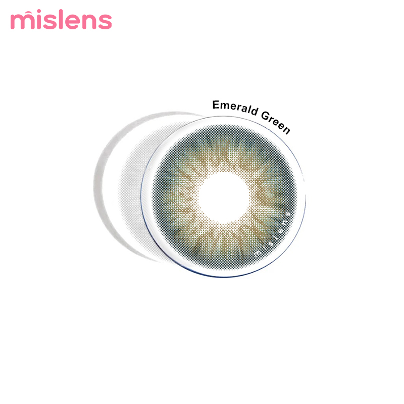 Emerald Green Yearly Natural Colored Contact Lenses