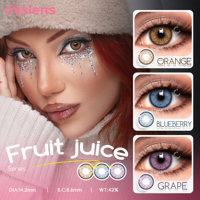 Fruit Juice Series Yearly Colored Contact Lenses Wholesale