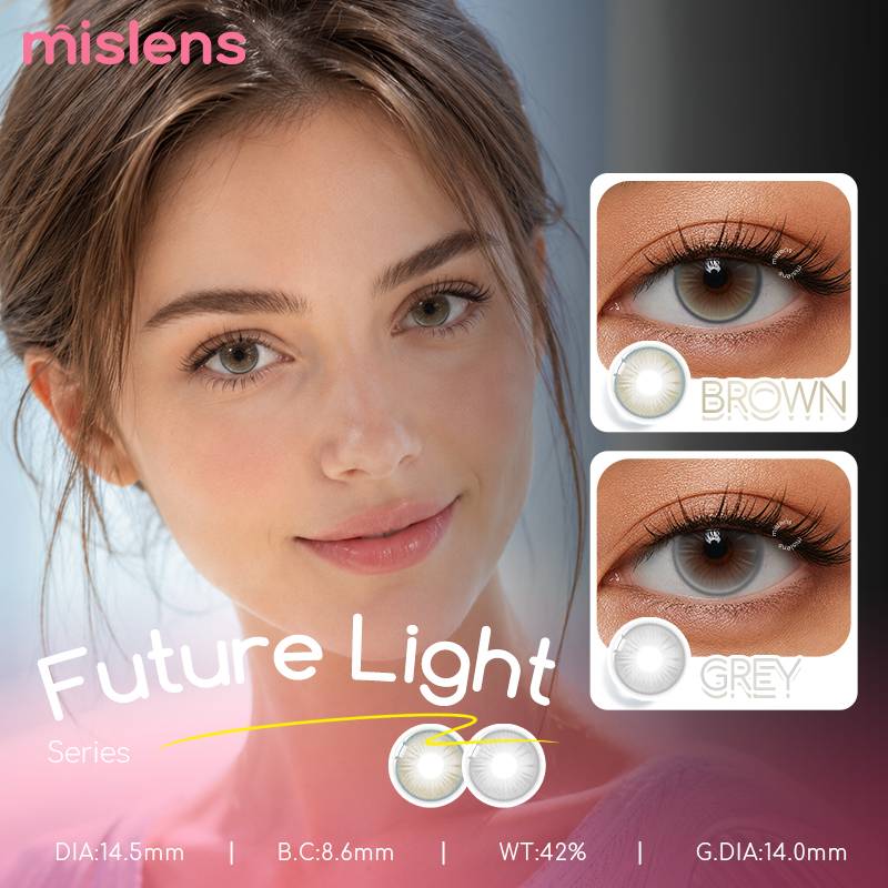 Future Light Series Yearly Natural Colored Contact Lenses