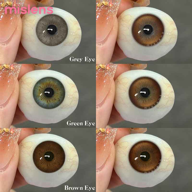 Glimmer Series Yearly Natural Colored Contact Lenses