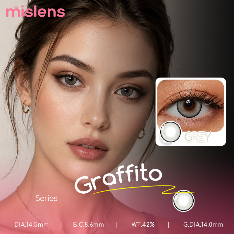 Graffito Series Yearly Natural Colored Contact Lenses