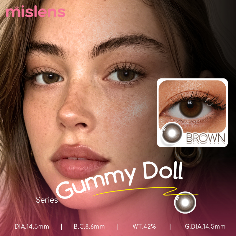 Gummy Doll Series Yearly Natural Colored Contact Lenses