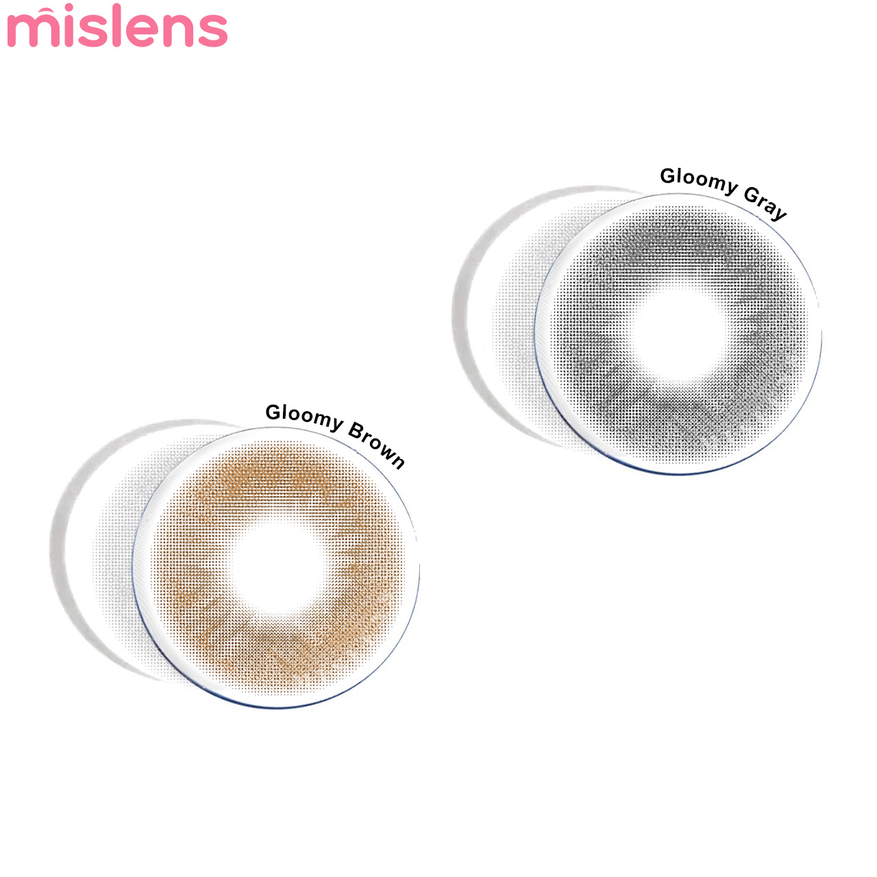 Gloomy Series Yearly Colored Soft Contact Lenses