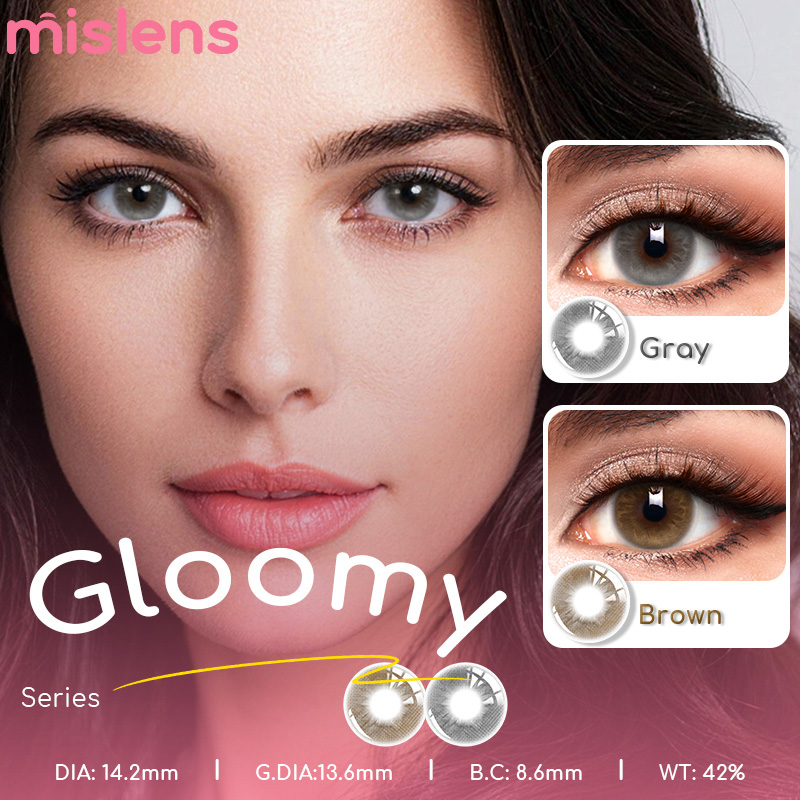 Gloomy Series Yearly Colored Soft Contact Lenses