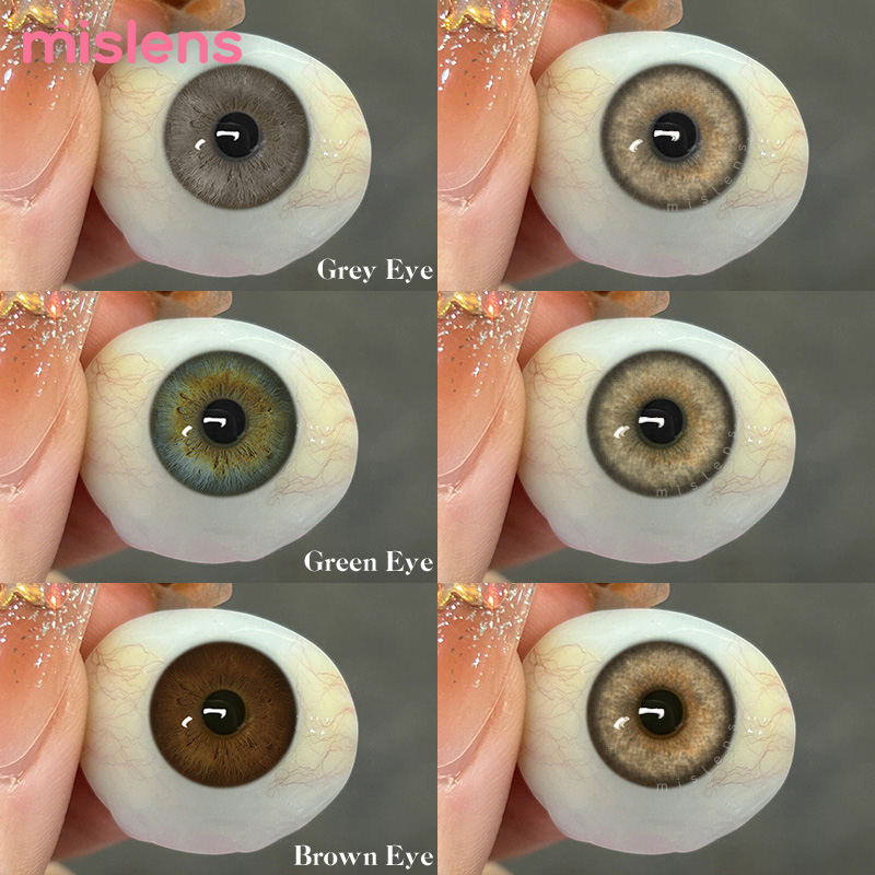 Elven Charm Series Yearly Coloured Contacts for Dark Eyes