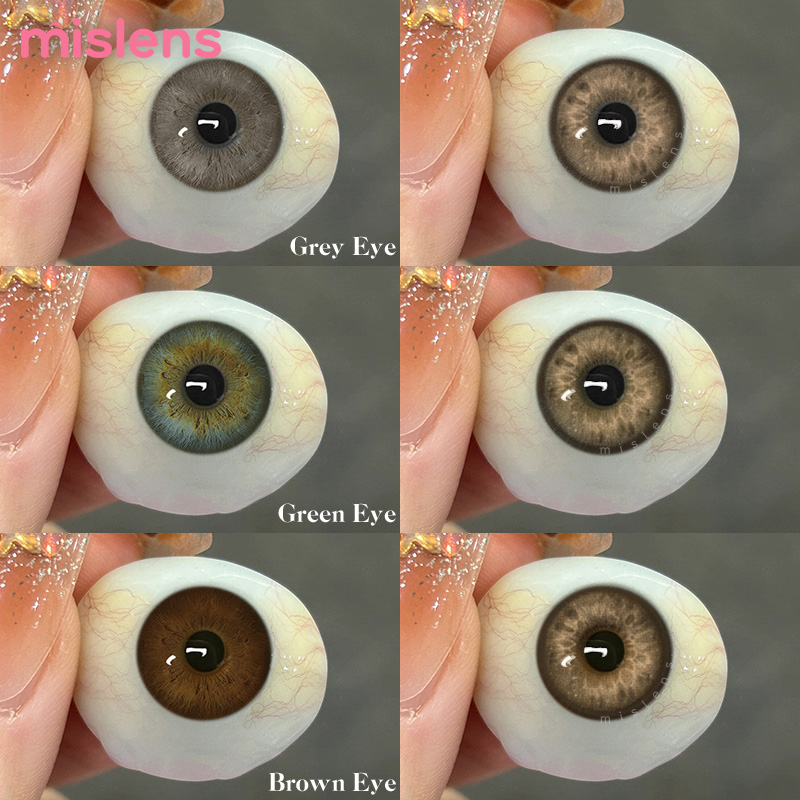 Elven Charm Series Yearly Coloured Contacts for Dark Eyes