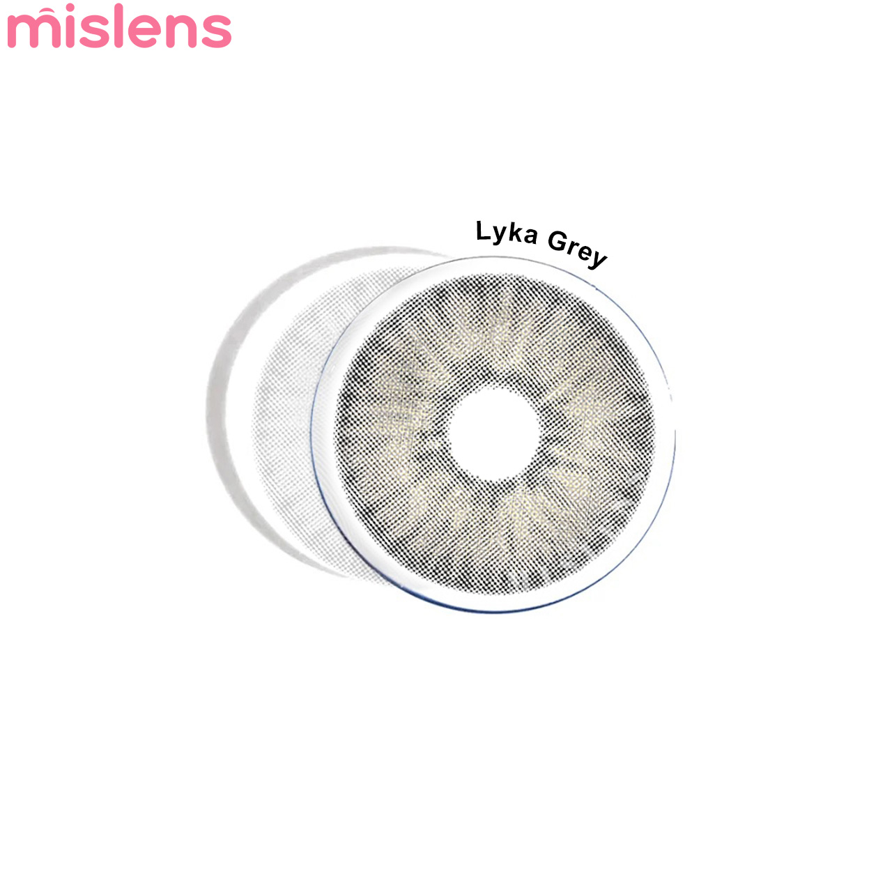 Lyka Series Grey Yearly Color Lenses for Eyes Wholesale