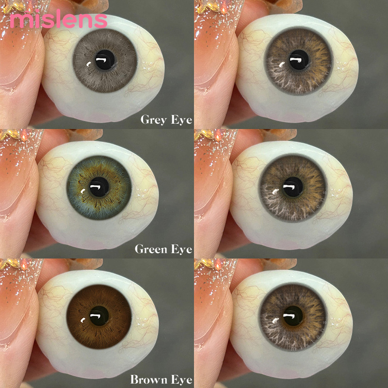 Gala Series Amber Muse Yearly Colored Iris Contact Lenses