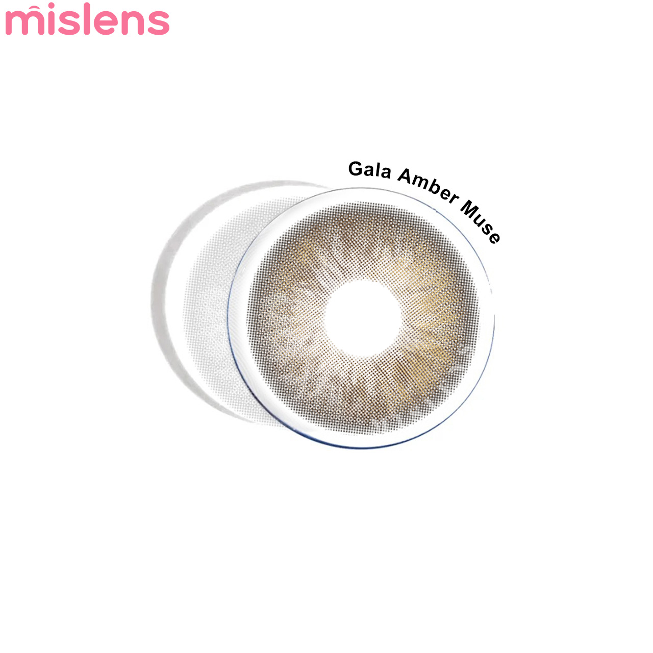 Gala Series Amber Muse Yearly Colored Iris Contact Lenses