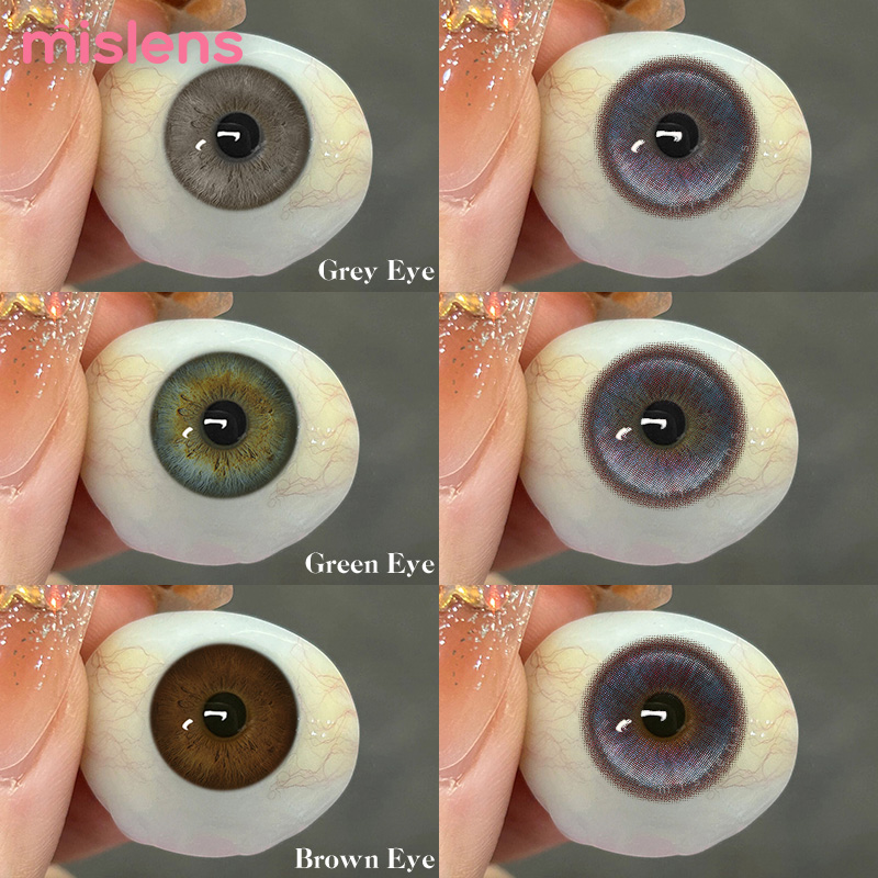 Supernova Series Baby Blue Yearly High Quality Color Contact Lenses