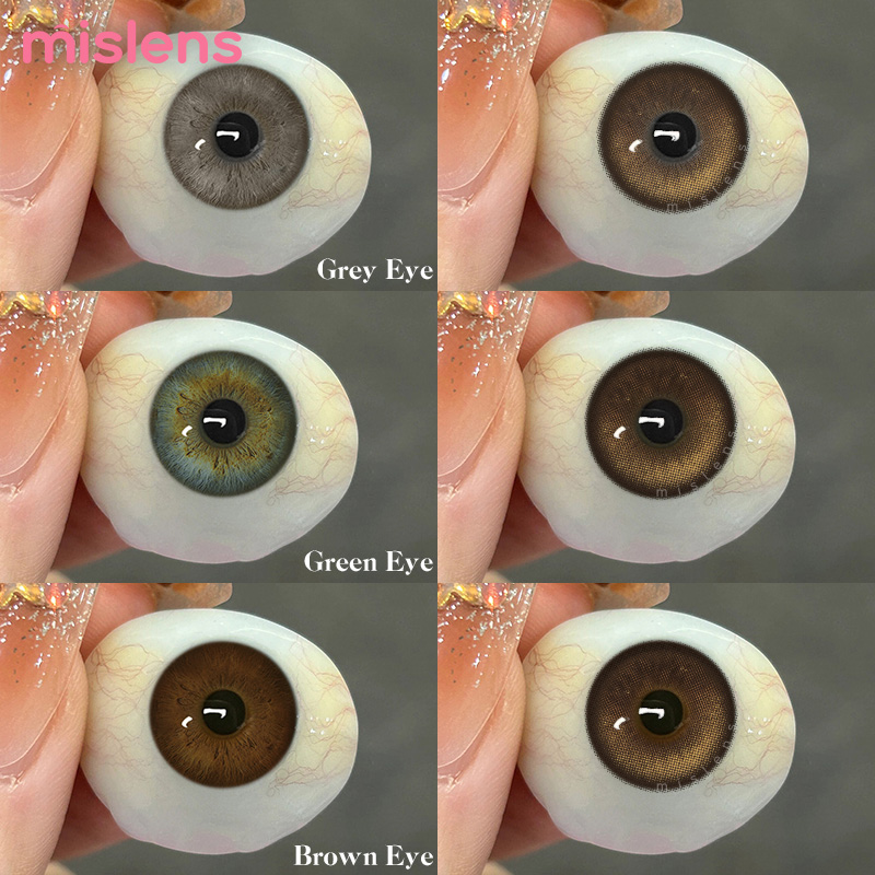 Miracle Night Series Yearly Colored Contacts Asian Style