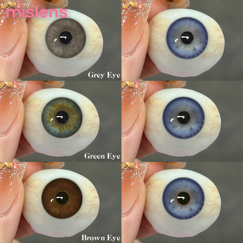 Miracle Night Series Yearly Colored Contacts Asian Style