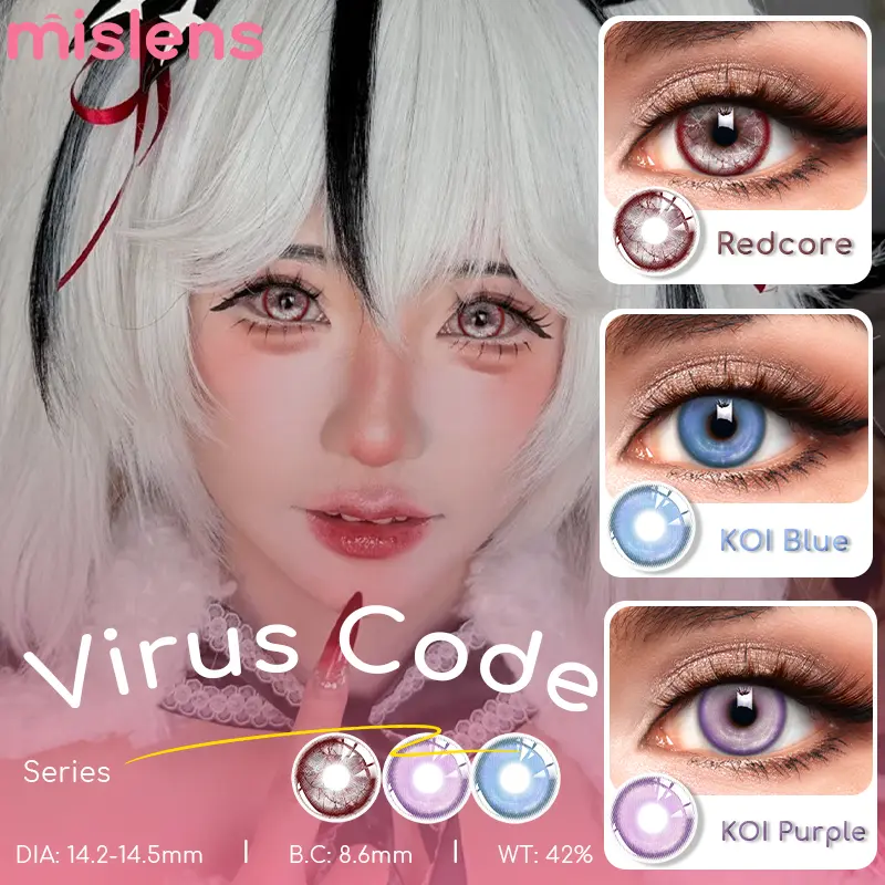 Natural Effect Crazy Contact Lenses for Cosplay & Halloween