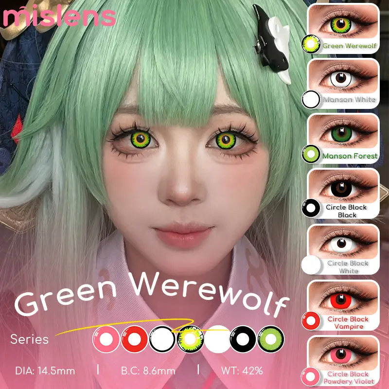Color Series Circle Contact Lenses for Cosplay