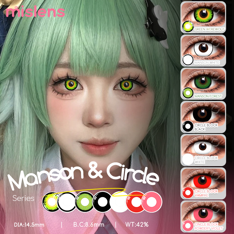 Wholesale Circle Cosmetic Eye Color Contacts for Cosplay
