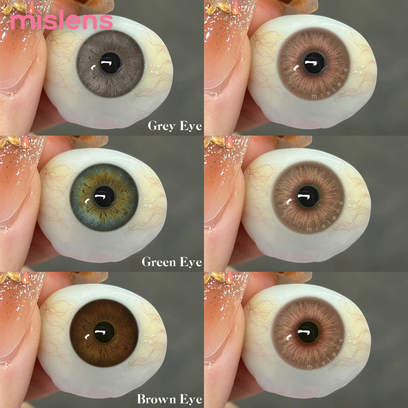 Mira Halo Series Yearly Natural Colored Contact Lenses
