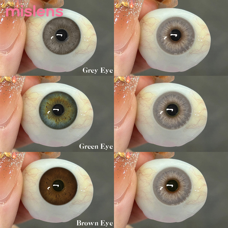 Mira Halo Series Yearly Natural Colored Contact Lenses