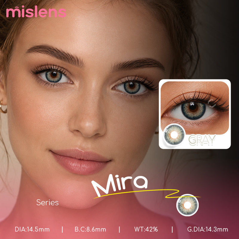 Mira Series Yearly Natural Colored Contact Lenses