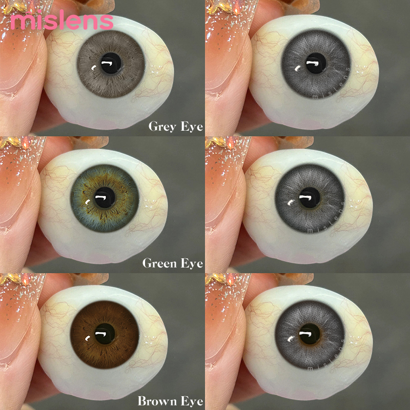 Muses Yearly Colored Contact Lenses for Dark Eyes