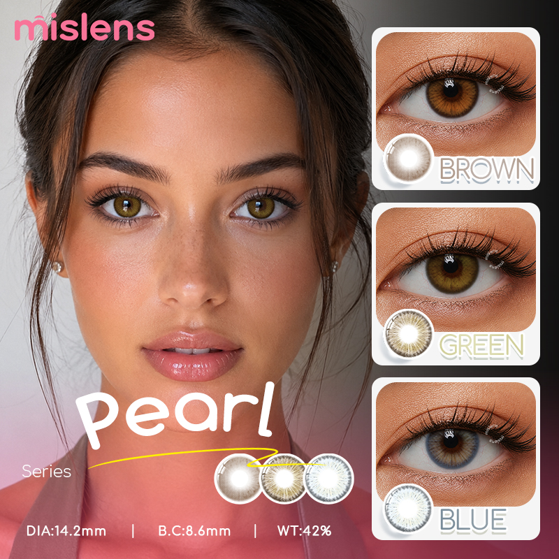 Pearl Warm Series Yearly Natural Colored Contact Lenses