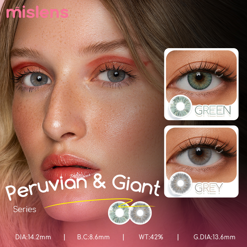 Peruvian & Giant Yearly Natural Colored Contact Lenses