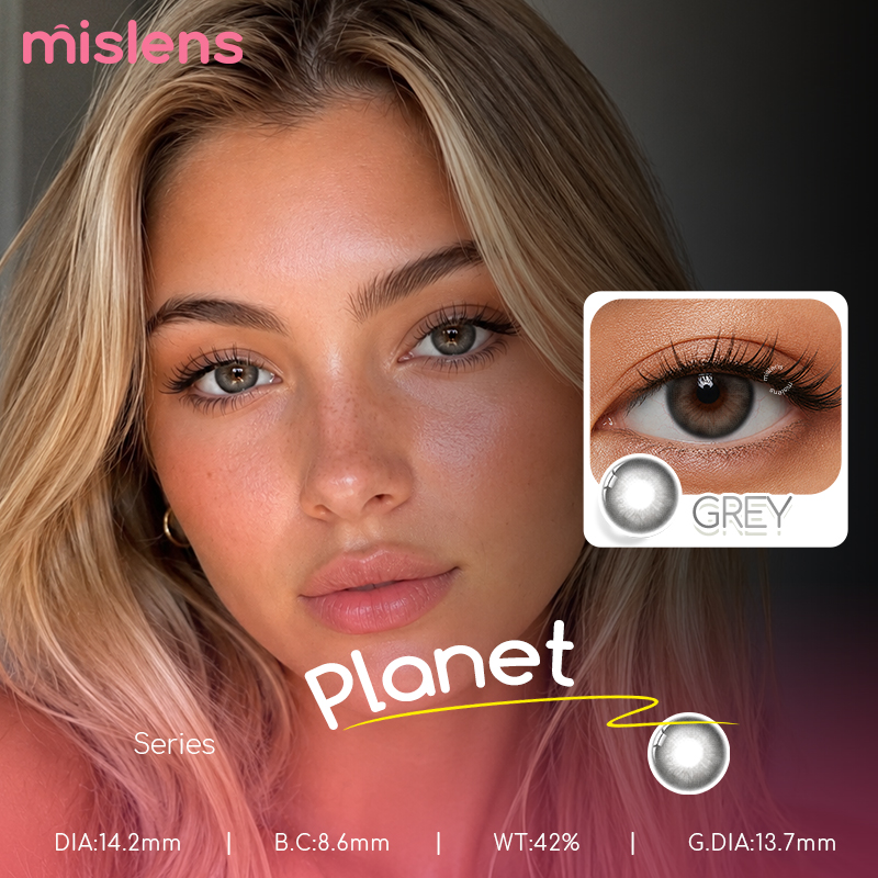 Planet Series Yearly Natural Colored Contact Lenses