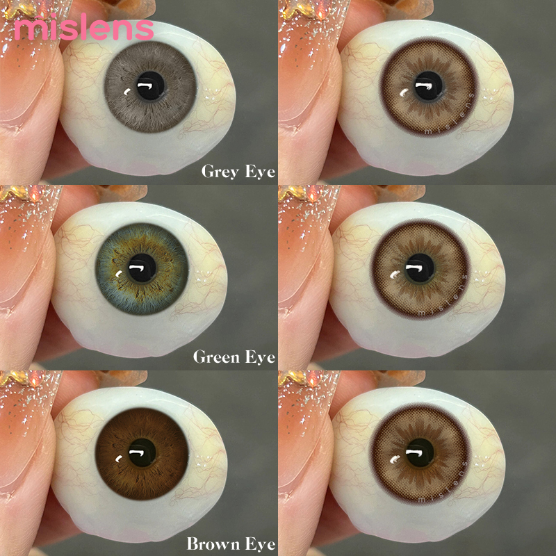 Plum Glow Series Yearly Natural Colored Contact Lenses