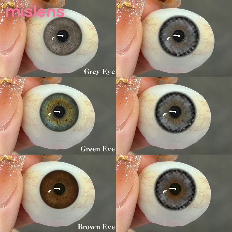Plum Glow Series Yearly Natural Colored Contact Lenses