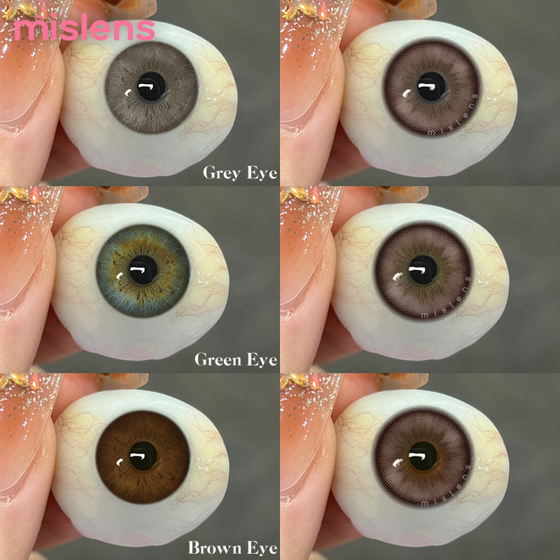 Plum Glow Series Yearly Natural Colored Contact Lenses