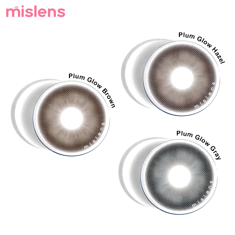 Plum Glow Series Yearly Natural Colored Contact Lenses
