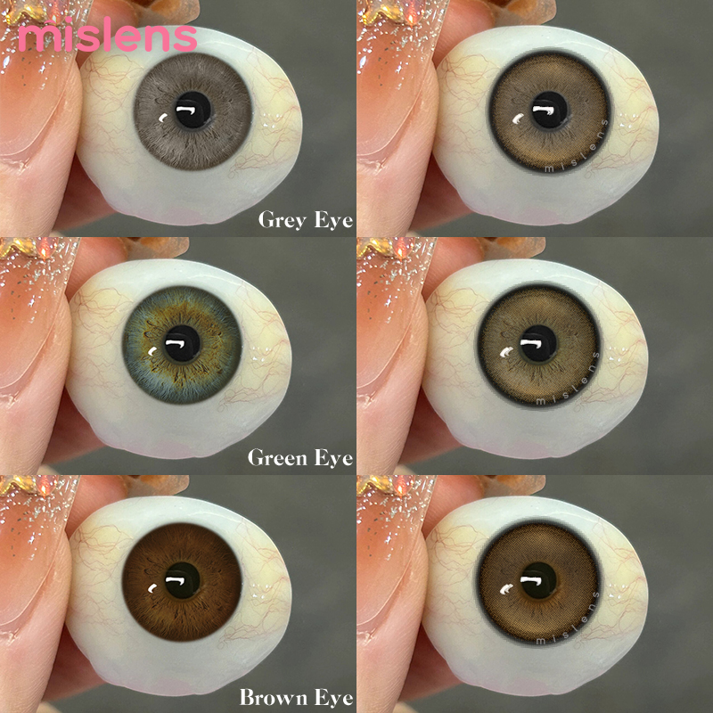 Rainy Mood Series Yearly Natural Colored Contact Lenses