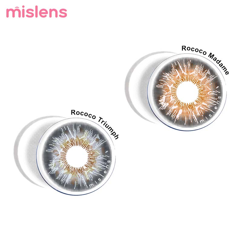 Rococo Series Yearly Colored Eye Contacts Non Prescription