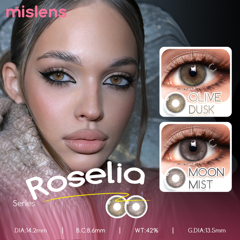 Roselia Series Yearly Colored Contact Lenses Wholesale