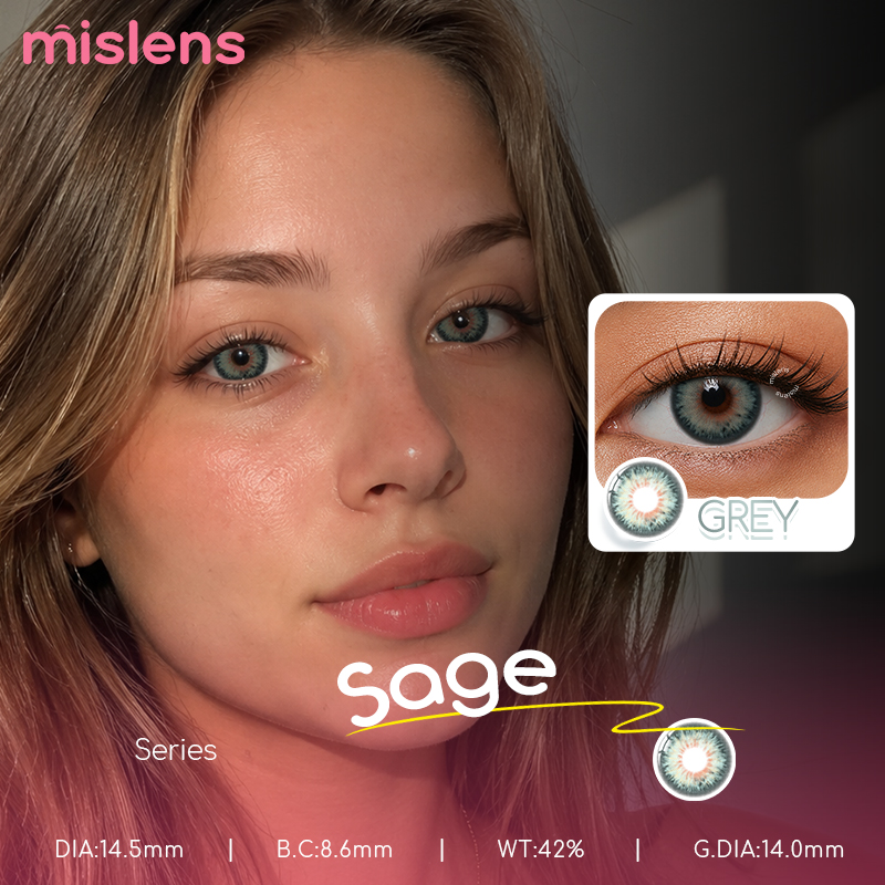 Sage Series Yearly Natural Colored Contact Lenses