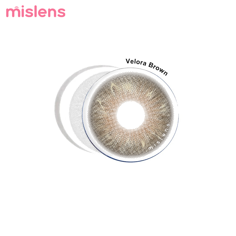 Velora Series Brown Yearly Colored Eye Colour Contacts